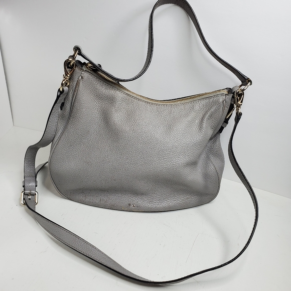 Kate Spade Cobble Hill Ella Gry Pebble Leather Bag - Picture 10 of 14